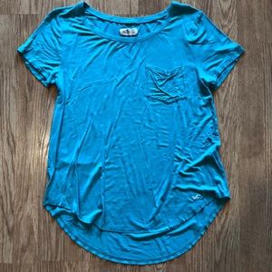 Hollister Crew Neck Tee with Pocket